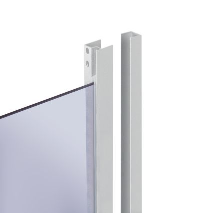 Душова кабіна Lidz Latwa SC80x80.SAT.LOW.GR, скло тон. 4 мм + Lidz Душовий піддон KAPIELKA ST80x80x15 - 4