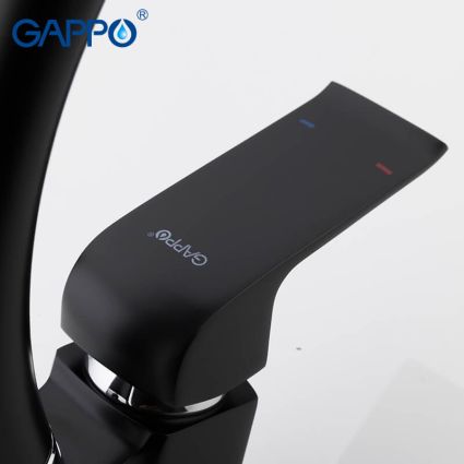 Смеситель для кухни Gappo Aventador G4150 чёрный - 4