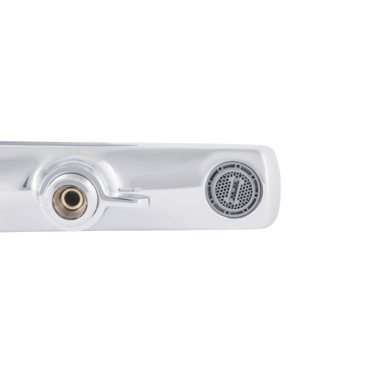 Змішувач для ванни Qtap Tern (c душевым гарнитуром) QTTER259CRM47586 Chrome - 6