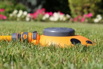 Ороситель для шланга &amp;quot;Подсолнух&amp;quot; orange 8 режимов 8112 - 3