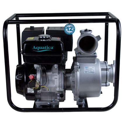 Мотопомпа 13 л.с. Hmax 23 м Qmax 120 м³/ч (4-х тактный) AQUATICA (772533) - 2