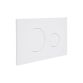 Клавіша змиву Qtap Standard 152x236x28 мм, White, кругла QTSTD164W49468 - 3