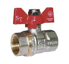 Кран кульовий SANTAN 1/2" Professional метелик внутрішня/внутрішня