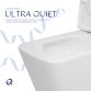 Унітаз підлоговий Qtap Crow Eco Ultra Quiet безобідковий з сідінням Soft-close QTCRO27W51030 - 5