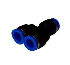 Соединение цанговое (Y-образное) Ø12*12*8мм Sigma (7026561)