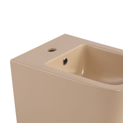 Біде підвісне Qtap Tern 520x350x330 мм, Beige QT17551303GSB - 5