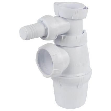 Сифон для кухонной мойки с подводом 1½&amp;quot;×Ø40мм WIRQUIN (9542820) - 3