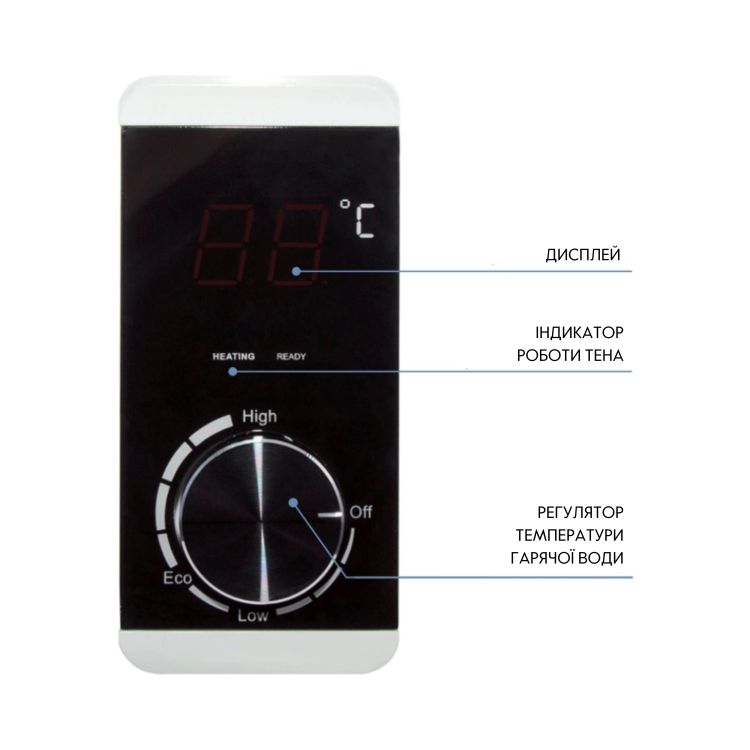 Водонагреватель эл. 50 л (D50V20J2(D)K) 2кВт, сух. тен, Thermo Alliance - 4