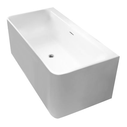 BILINA(R) ванна 170*80*58,5см пристенная/отдельностоящая, прямоугольная, акрил, с сифоном - 1