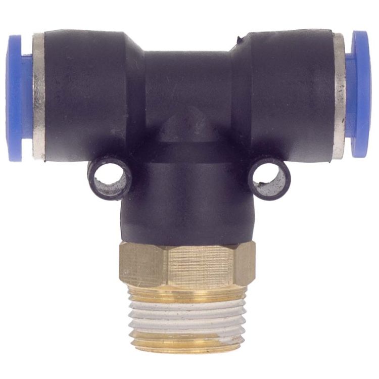 Штуцер цанговий (Т-подібний) Ø10*10*10мм МТ 3/8&amp;quot; Sigma (7027421) - 2