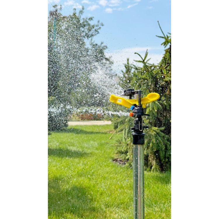 Дождеватель Presto-PS ороситель импульсный для огорода на 2 форсунки (5024) - 3