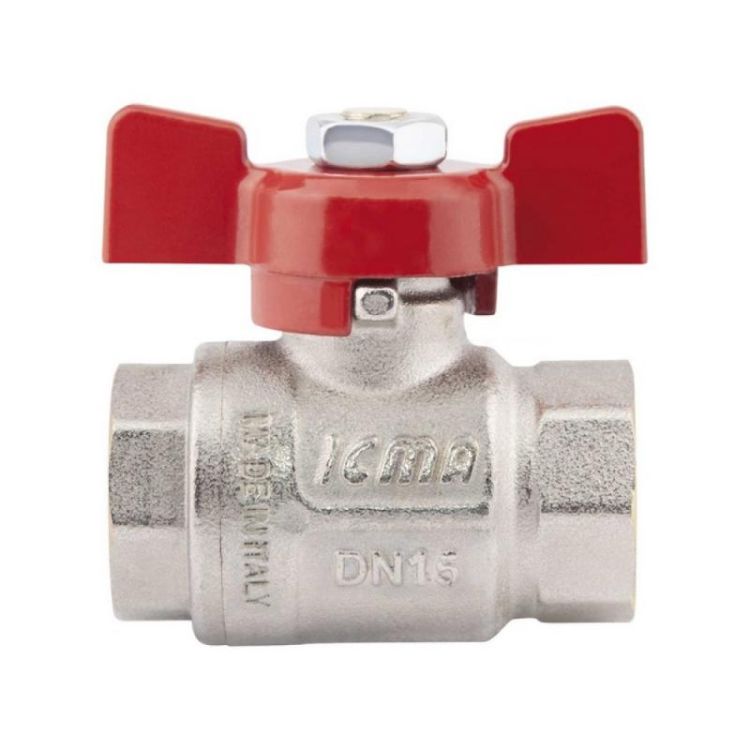 Кран кульовий Icma 1/2&amp;quot; прямої №349 - 3