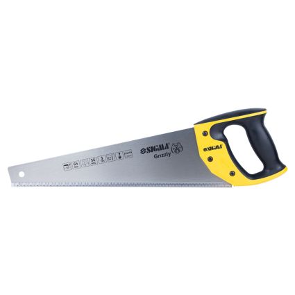 Ножівка по дереву 400мм 3TPI Grizzly Sigma (4400811) - 2