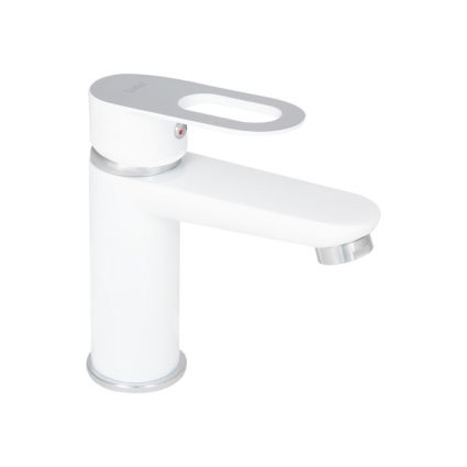 Смеситель для умывальника Latwa 001 (k35) LDLAT001WHI45423 White Lidz - 1
