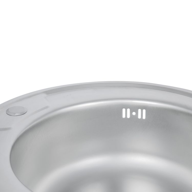 Кухонна мийка Brinex 490-A 0,6 мм Satin (BRIN490SAT06) - 7