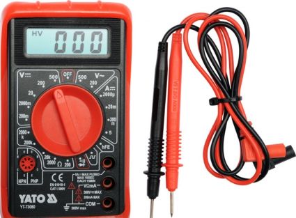 Мультиметр цифровий Yato YT-73080 - 1