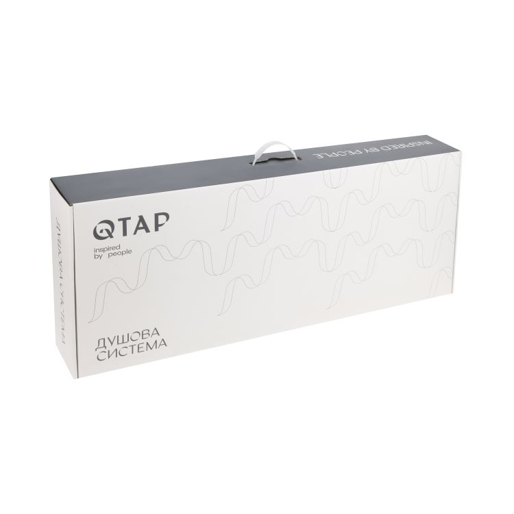 Душова система універсальна Qtap Presto на три споживача (з виливом) QTPRE111CRM45575 Chrome - 11