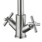 Змішувач для кухні Lidz Wind 161F двохвентильний LDWIN161FNKS46098 Nickel - 3