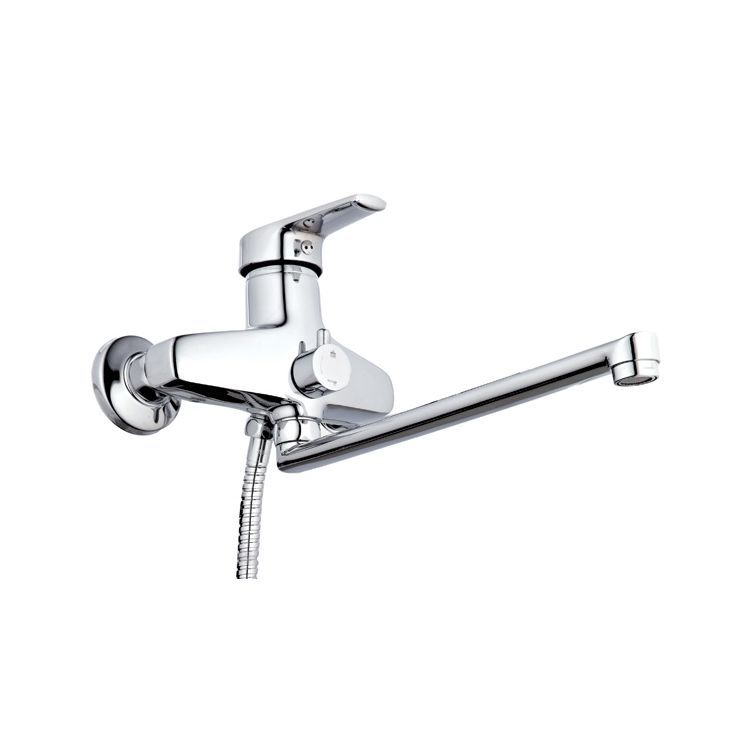 Z65-NVL-A182 ZEGOR Смеситель для ванны, длинный гусак - 1