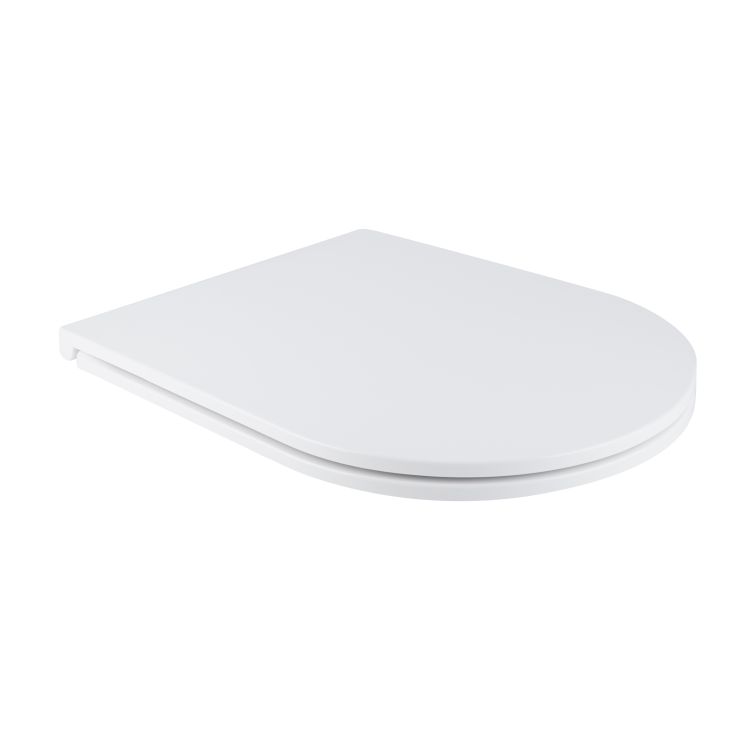 Сидіння для унітазу Qtap (Robin, Scorpio) з мікроліфтом Slim QT99HXU09W - 1