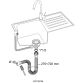 Соединение гибкое для кухонной мойки 1½&amp;quot;×Ø40мм WIRQUIN (9542839) - 2