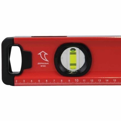 Уровень магнитный 3 капсулы + зеркальный глазок 2 рукоятки 100см ULTRA (3716242) - 4
