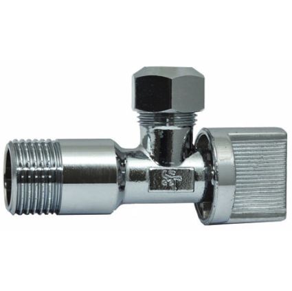 Кран кульовий SANTAN 1/2х3/8 кутовий - 1