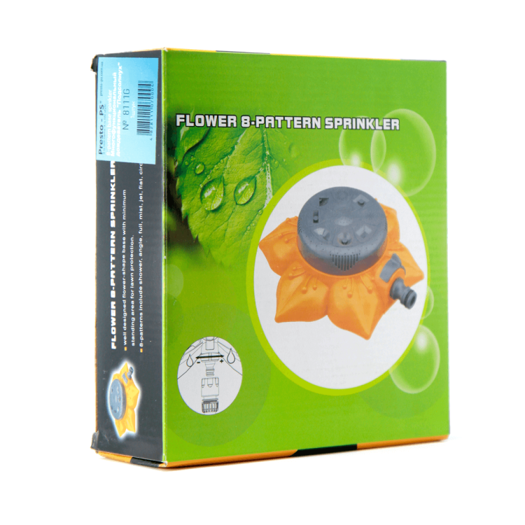 Дощуватель Presto-PS зрошувач багатофункціональний Соняшник (8111G) - 3