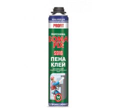 Піна-клей проф. 750мл ( для теплоіз.плит) S916 SOMA FIX