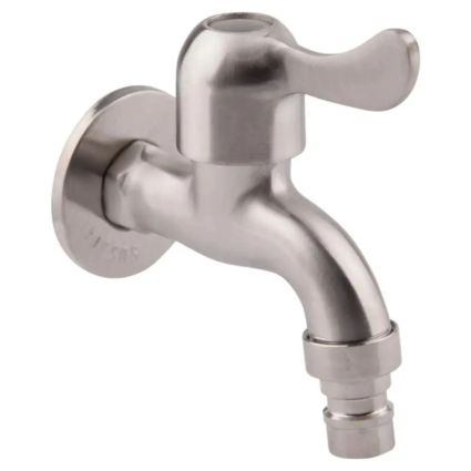 Кран кульовий для поливу Thermo Alliance Standart 1/2&amp;quot; нерж. TAS348W15SS - 1