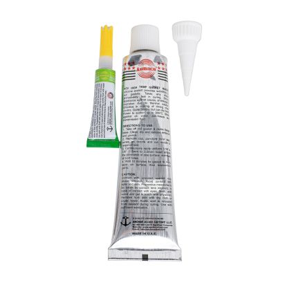 Герметик силиконовый RTV формирователь прокладок высокотемпературный +300°С красный 85г ОАЭ ASMACO (6371221) - 4