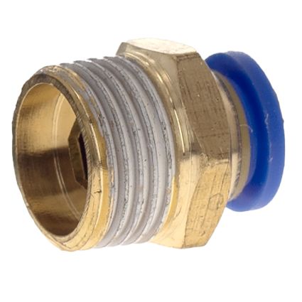 Штуцер цанговый (прямой) Ø8*8мм МТ 3/8&amp;quot; Sigma (7026901) - 5