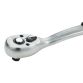 Ключ-трещотка с изогнутой ручкой 3/8&amp;quot; 200мм 72T CrV Sigma (6050081) - 2