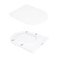 Унітаз-компакт Stork WHI 2178P безобідковий, Q-tap - 8