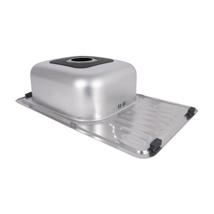 Кухонна мийка Brinex 6642 0,8 мм Satin (BRIN6642SAT08) - 5