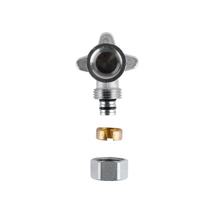 Кут обтискний SD Plus настінний 16х1/2&amp;quot; ВР SD162W1615 - 3