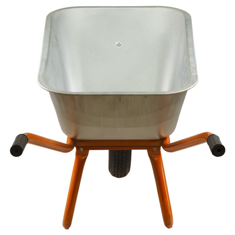 Тачка строительная одноколесная 90л 200кг колесо 15&amp;quot; FLORA (5056464) - 4