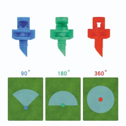 Мікроджет Presto-PS крапельниця для поливу Шуруп 90 л/год 90° (MJS-090) - 2