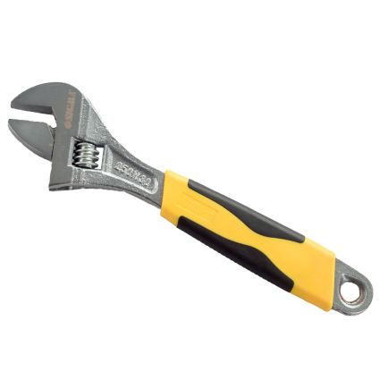 Ключ разводной 150мм CrV (обрезиненная рукоятка) Sigma (4101011) - 3