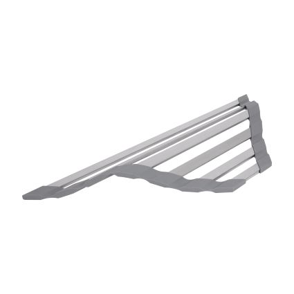 Сушарка на кухонну мийку кутова Lidz Acsis LA19 Gray, плоска основа, для посуду 430х175х10 мм LDACSLA19GRA49772 - 4