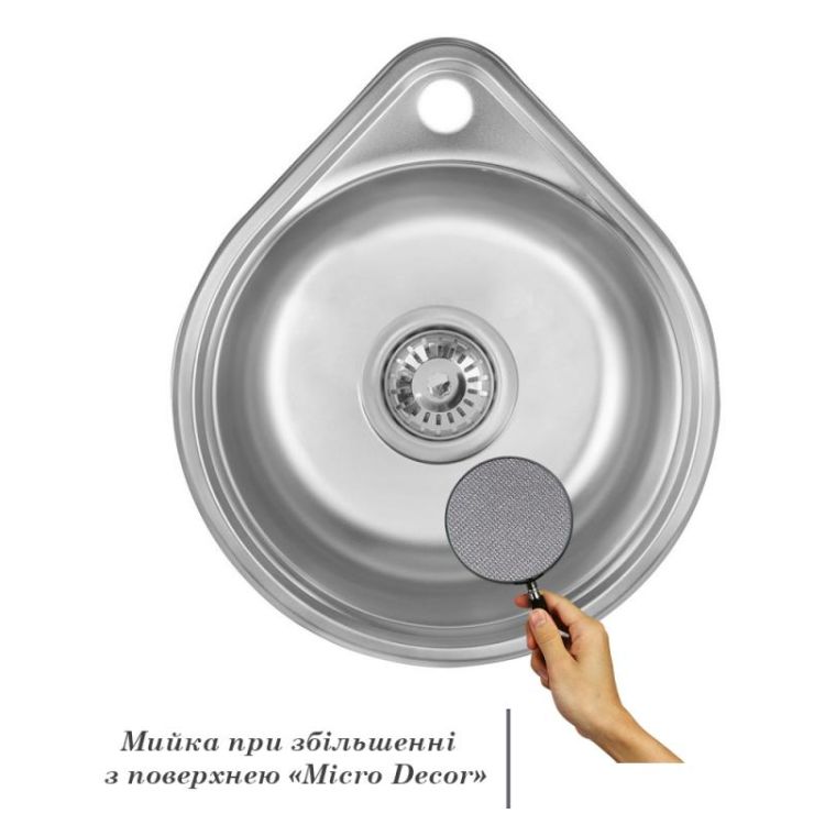 Кухонна мийка Imperial 4539 Decor (IMP4539DEC) - 3