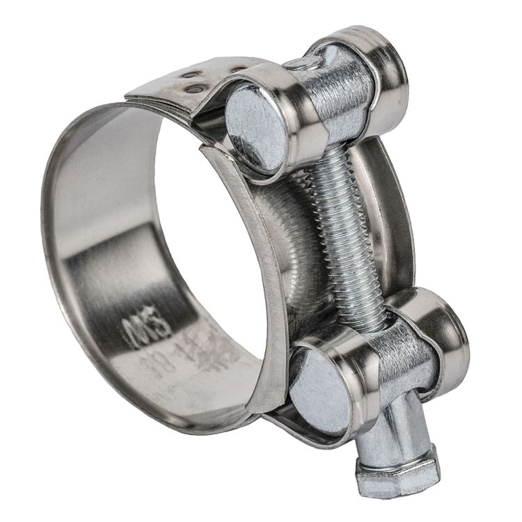 Хомут силовой нержавеющий 20мм Ø38-41мм SIGMA (2508131) - 1