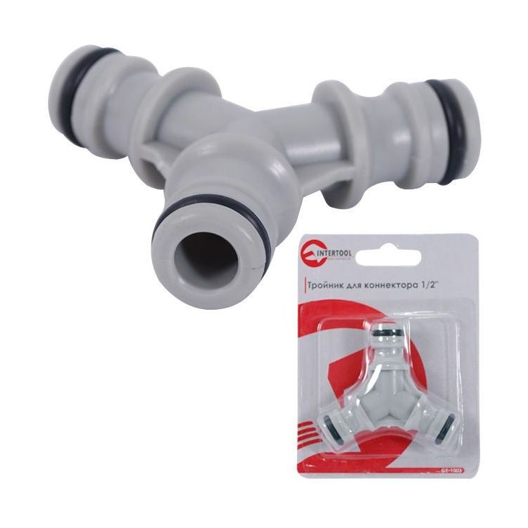 Трійник д/з'єднувача 1/2&amp;quot; Intertool GE-1003 - 1