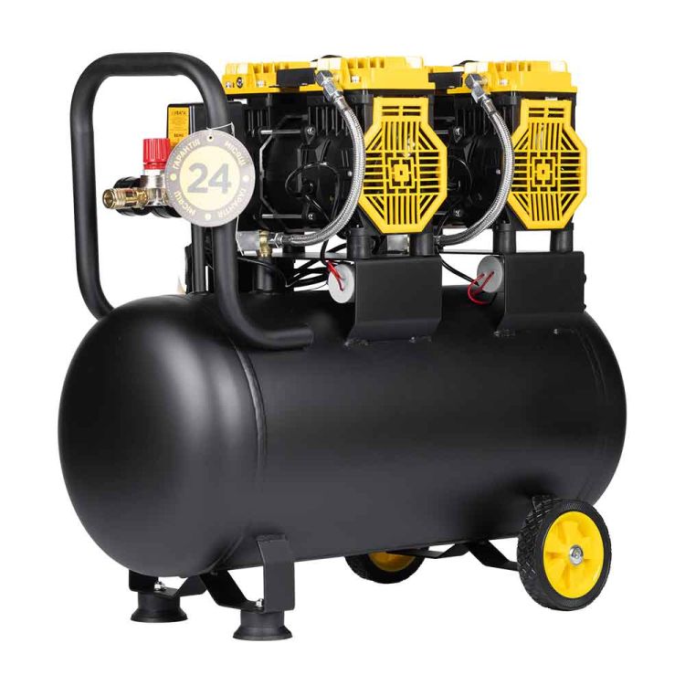 Компрессор четырехцилиндровый безмасляный 2.2кВт 308л/мин 8бар 50л Sigma (7042551) - 6