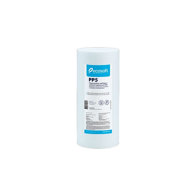 Картридж Ecosoft полипропилен 5 мкр ВВ10 CPV45105ECO - 1
