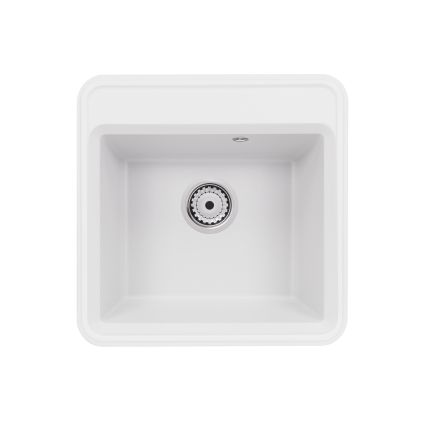 Кухонна мийка Qtap CS 5151 White (QTCS5151WHI) - 1