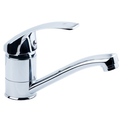 Змішувач SL Ø40 для кухні гусак прямий 150мм на шпильці TAU (SL-2B143C) - 1