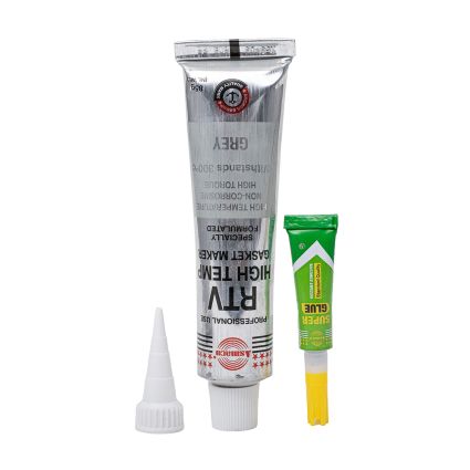 Герметик Силіконовий RTV формувач прокладок високотемпературний + 300 ° з Сірий 85г ОАЕ ASMACO (6371241) - 5