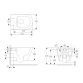 SOLO Rimless унітаз підвісний, сидіння тверде Slim slow-closing 51*35,5*33 см - 2