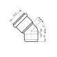 Ручка картриджа Lidz (45x109,9x26,6) для змішувачів Nexus LDNEX45109926651154 - 2